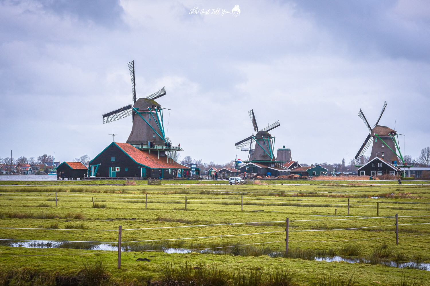 荷蘭（尼德蘭）桑斯安斯風車村Zaanse Schans